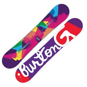 mehrfarbige Burton Genie Snowboard Damen 2016 mit 147cm