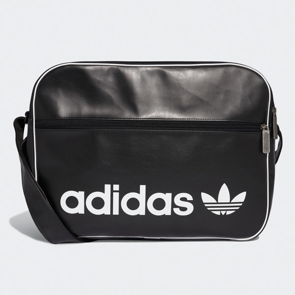 Adidas Mens Bag Run Sporttasche Schwarz Hellgrau, Adidas Adidas Mens Bag Run Sporttasche Schwarz Hellgrau, Adidas