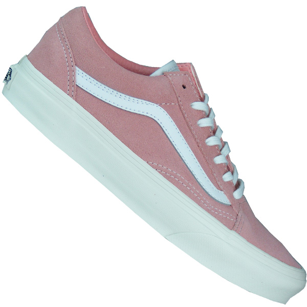 Vans Old Skool Damen Retro Schuhe rosa/weiß - meinsportline.de Vans Old Skool Damen Retro Schuhe rosa/weiß - meinsportline.de