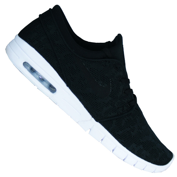Nike SB Stefan Janoski Max Herren Sneaker schwarz NIKE Herren Stefan Janoski Max Sneakers, Schwarz (Black