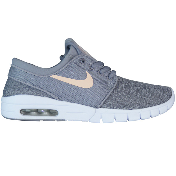 Jonge dame hoorbaar Uitbreiding Nike SB Stefan Janoski Max Damen Sneaker grau/weiß - meinsportline.de