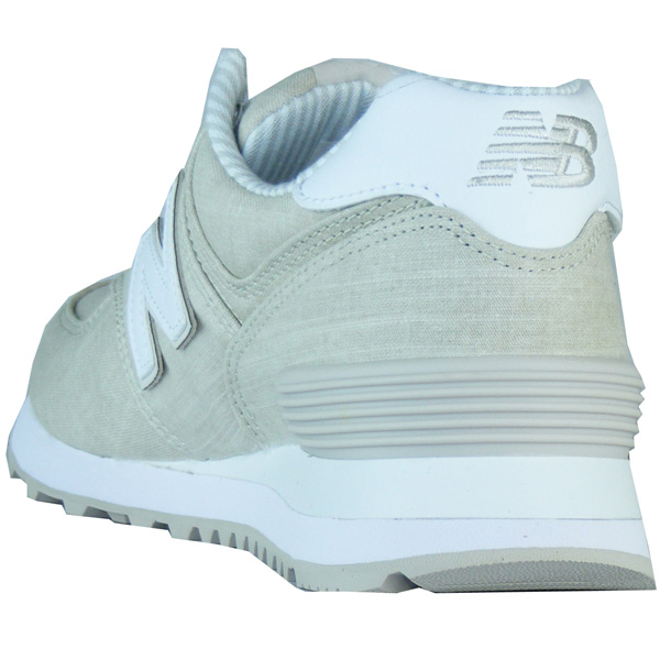New Balance WL574 CHG Beach Chambray moonbeam with white Damen Sneaker beige New Balance WL574 CHG Beach Chambray moonbeam with white Damen Sneaker beige
