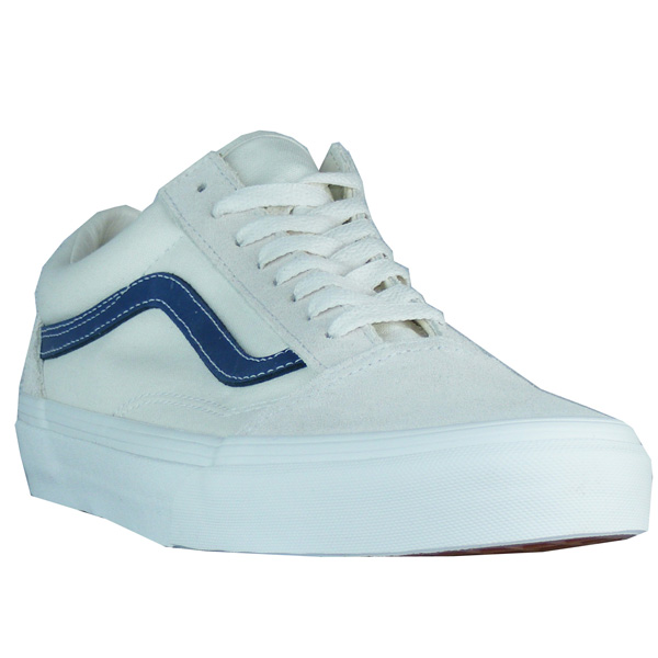Vans Old Skool Vintage white Herren Schuhe weiß/blau - meinsportline.de Vans Old Skool Vintage white Herren Schuhe weiß/blau - meinsportline.de