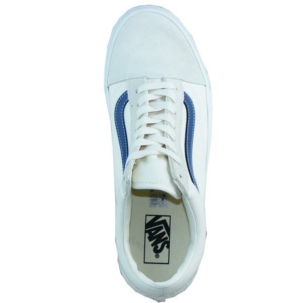 Vans Old Skool Vintage white Herren Schuhe weiß/blau - meinsportline.de Vans Old Skool Vintage white Herren Schuhe weiß/blau - meinsportline.de
