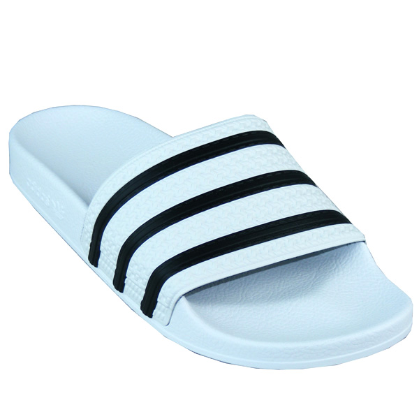 Adidas Adilette Badeschuhe Freizeitsandalen weißschwarz 280648 Adidas Adilette Badeschuhe Freizeitsandalen weißschwarz 280648