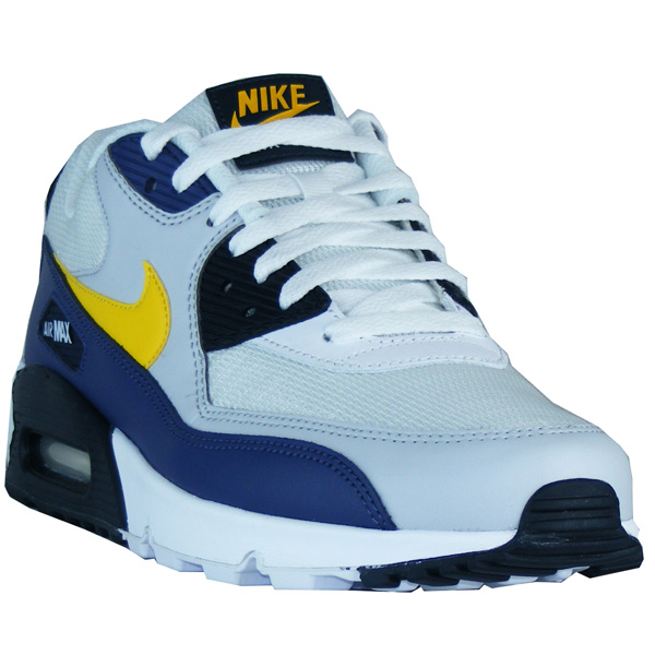 Nike Air 90 Essential Schuhe weiß/gelb/blau