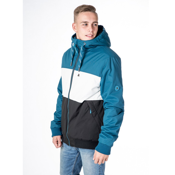 Alife and Kickin Mr. Diamond Winterjacke Herren blau/weiß ...