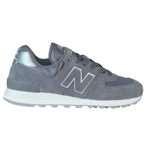 cascada vacío Descarte New Balance WL574 MMS Sateen Tab Schuhe Damen grau Gr. 37,5 -  meinsportline.de