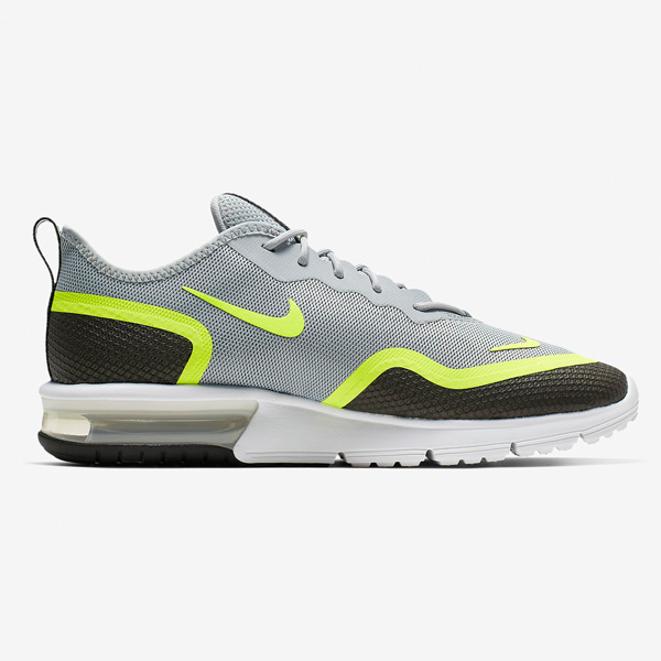 Betasten Dakraam Bestrooi Nike Air Max Sequent 4.5 PRM Herren grau/schwarz - meinsportline.de