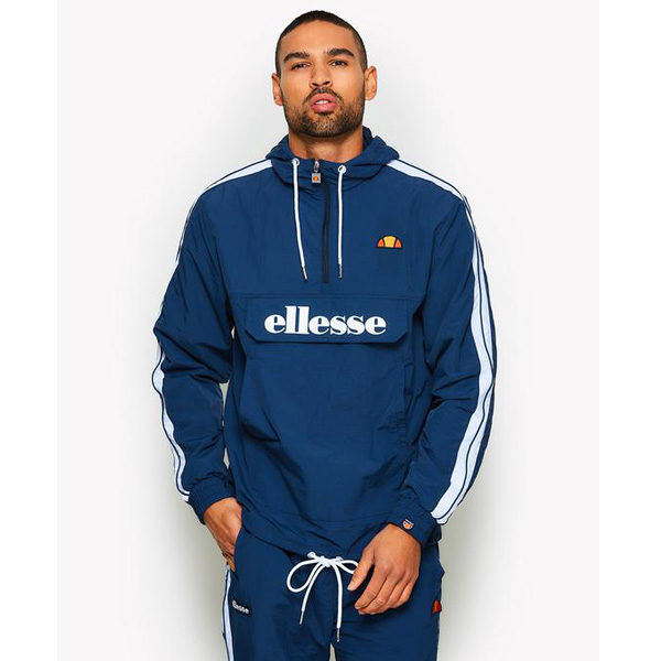 Ellesse Fighter Overheadjacke Schlupfjacke Herren blau Ellesse Fighter Overheadjacke Schlupfjacke Herren blau
