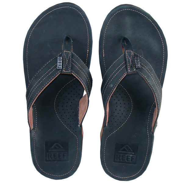 Reef J Bay 3 Slides Zehentrenner Herren Leder Badeschuhe Reef J Bay 3 Slides Zehentrenner Herren Leder Badeschuhe