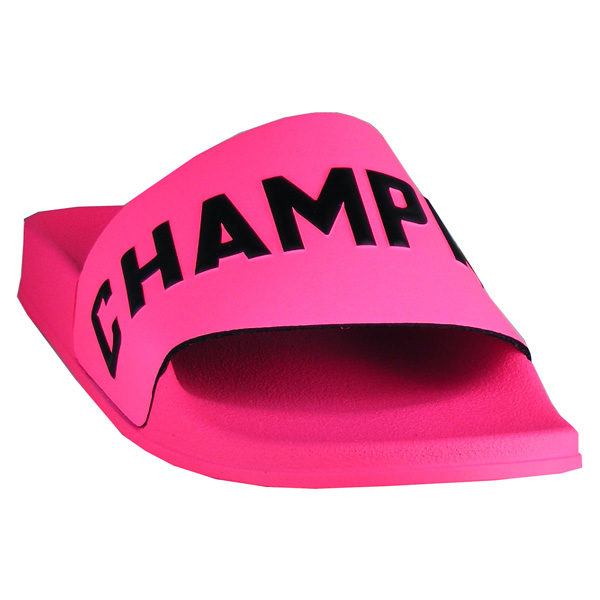 Champion Varsity Slides Damen Badeschuhe pink/schwarz ...