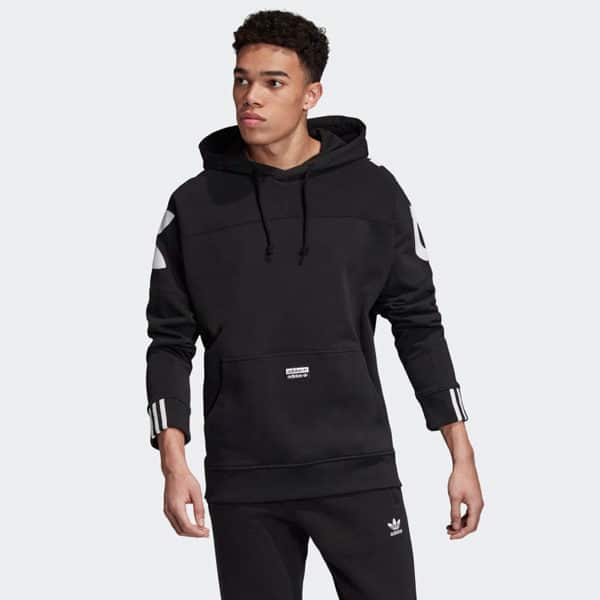 Adidas Originals Trefoil R.Y.V. Kapuzen Hoodie Herren Adidas Originals Trefoil R.Y.V. Kapuzen Hoodie Herren