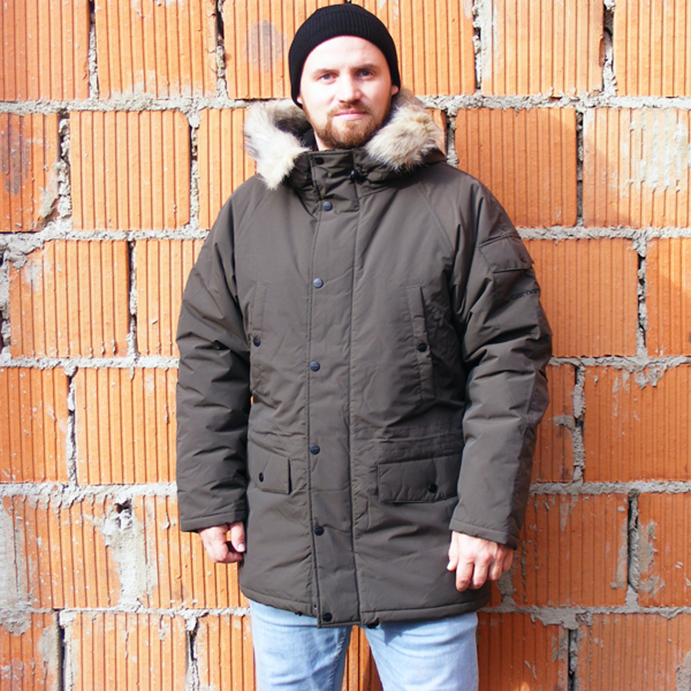 Pogo stick sprong mild Stapel Carhartt WIP Anchorage Parka gr. XL Herren Winterjacke grün/schwarz - meinsportline.de Pogo stick sprong mild Stapel Carhartt WIP Anchorage Parka gr. XL Herren Winterjacke grün/schwarz - meinsportline.de