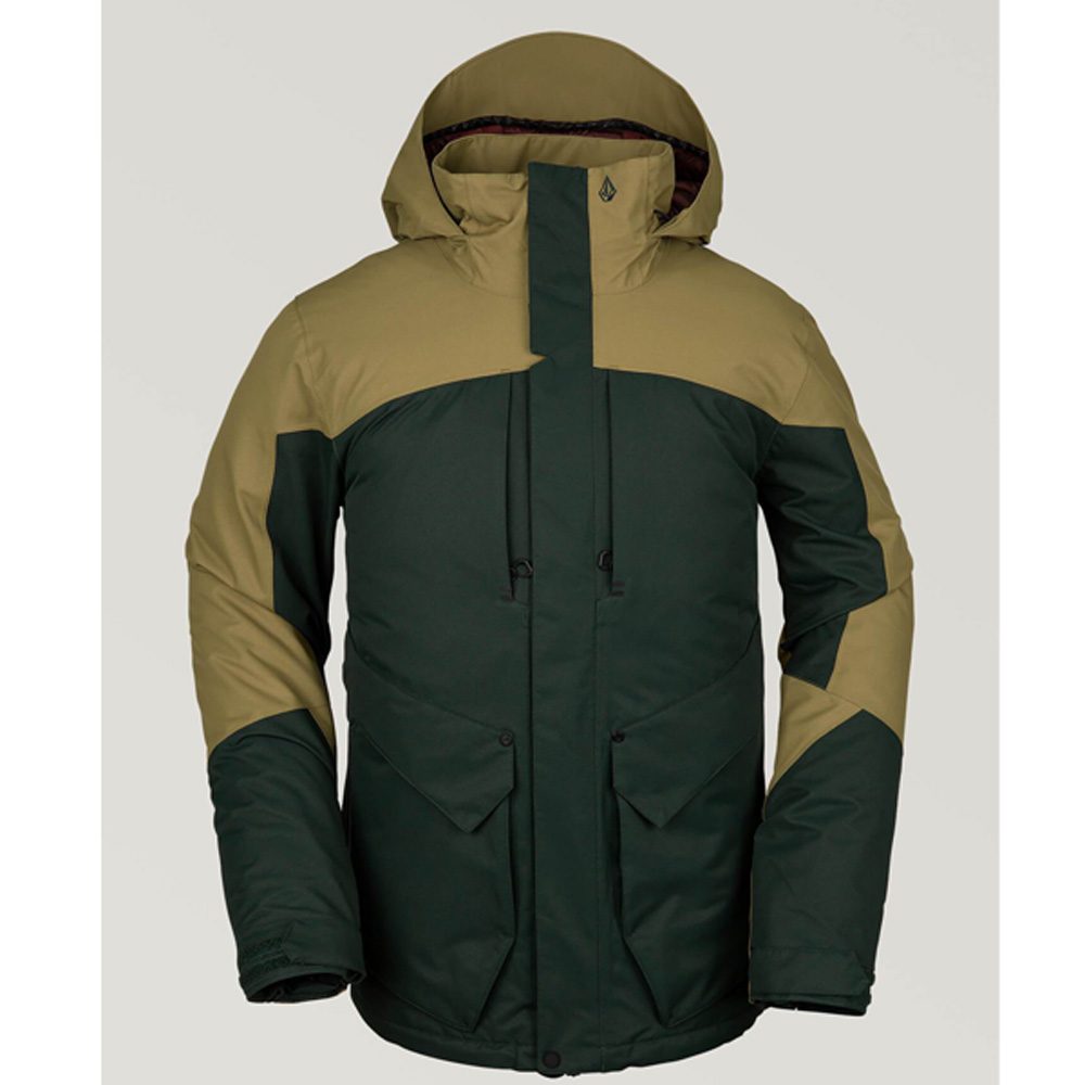 Volcom Anders 2L TDS Herren Ski Snowboardjacke grun Gr. XL meinsportline