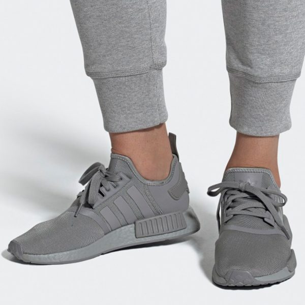 Adidas Originals NMD R1 Primeknit Sneaker Herren grau FV9016 adidas Originals Nmd R1 Primeknit: