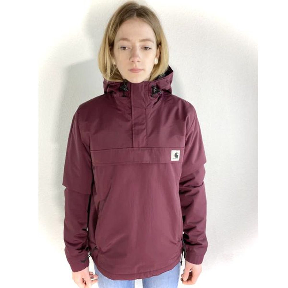 Carhartt WIP Nimbus Winter Damen gr. XS S Jacke gefuttert rot meinsportline