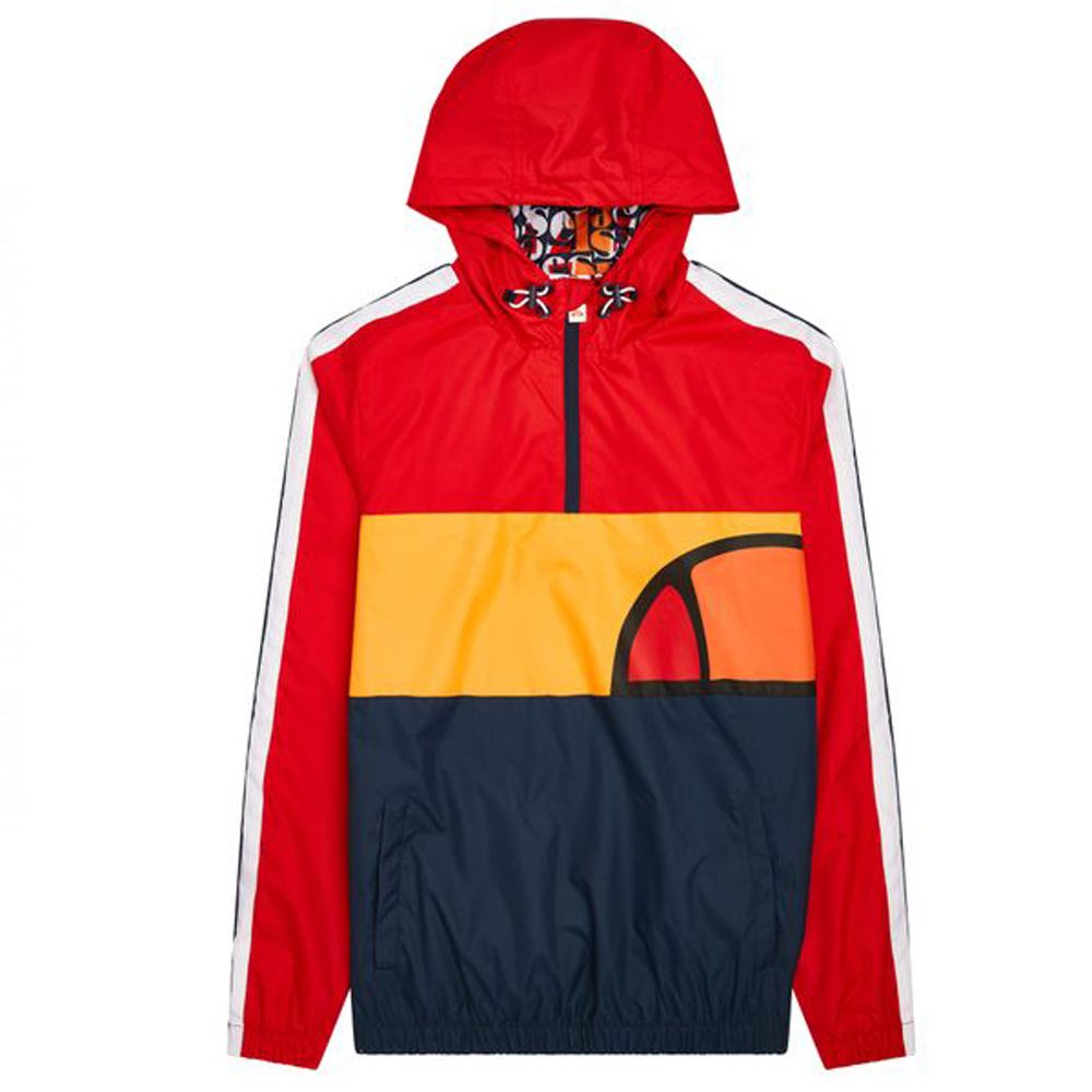 Ellesse El Agnolo Jacket Windbreaker Herren 2020 rot/schwarz