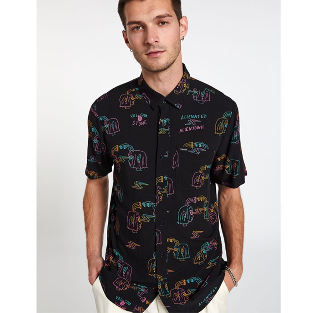 Volcom Alienated Kurzarm Herren Hemd 2020