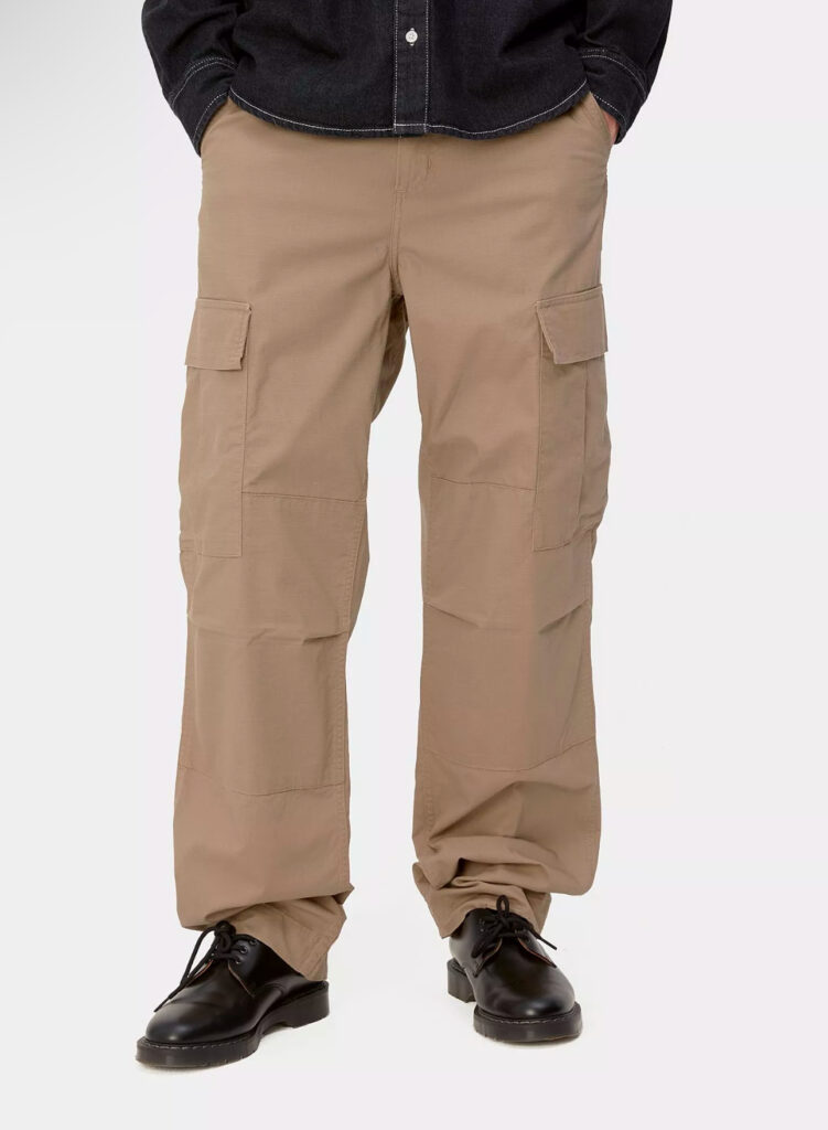 Carhartt WIP Regular Cargo Pant Ripstop Leather (braun)