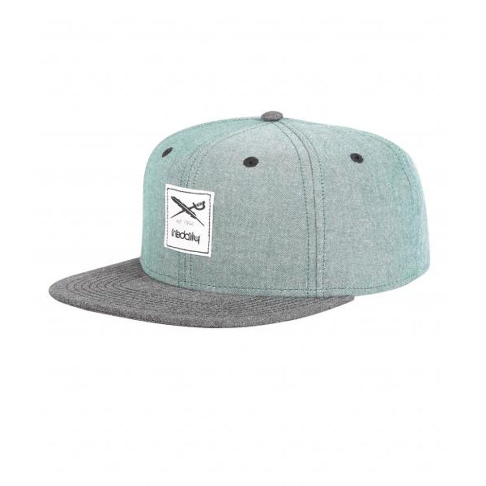 Iriedaily Flag Chambray Snapback Cap