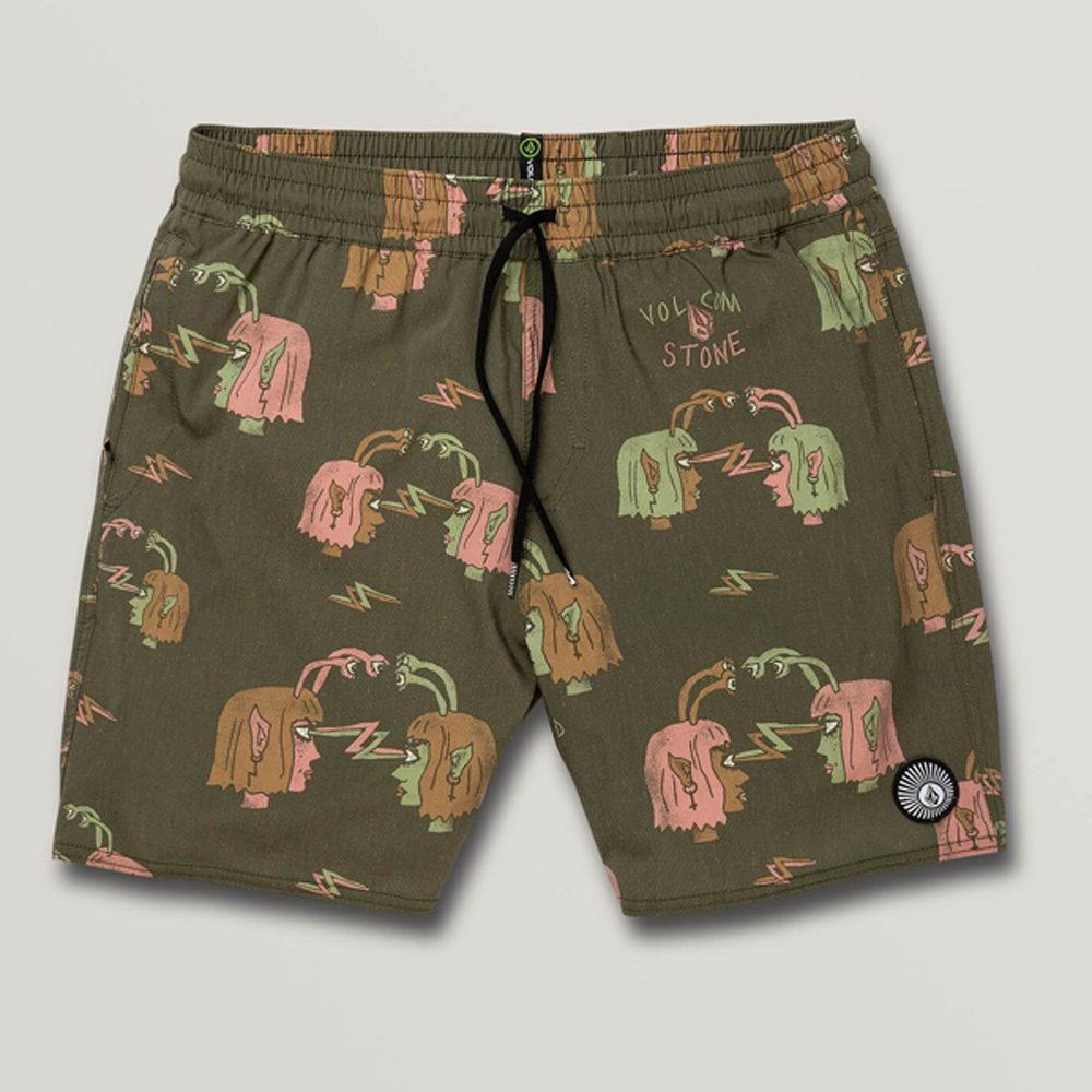 Volcom Alienated Trunk Herren Bade Short