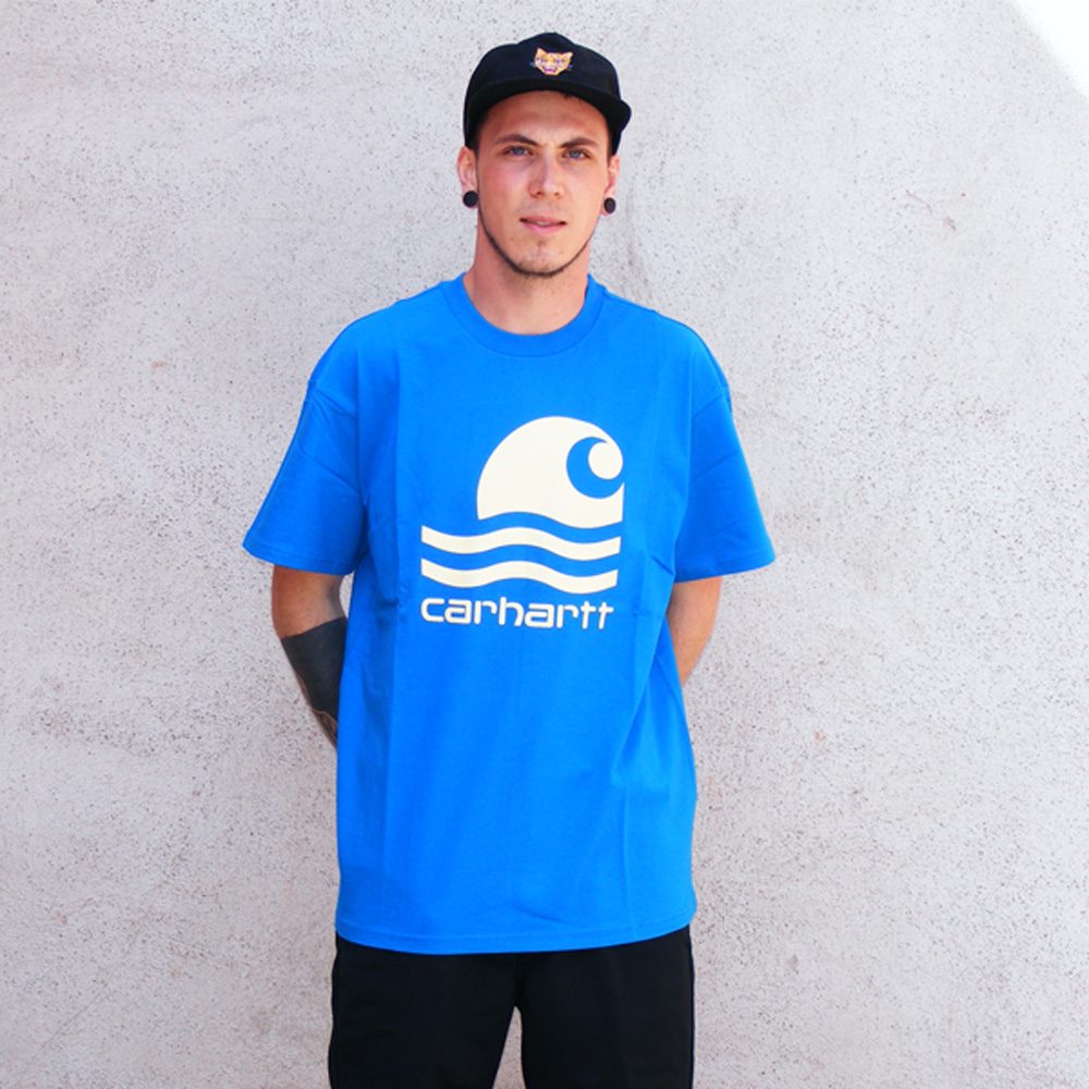 Carhartt WIP Swim Shirt Herren blau