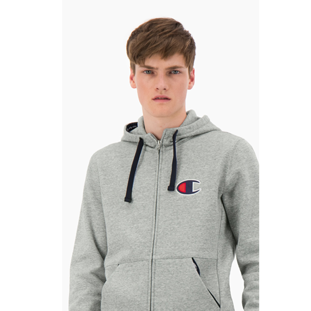 Champion Hoodie Herren Kapuzenpullover gr.XL grau