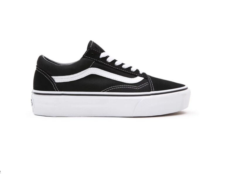Vans Old Skool Platform Plateau schwarz