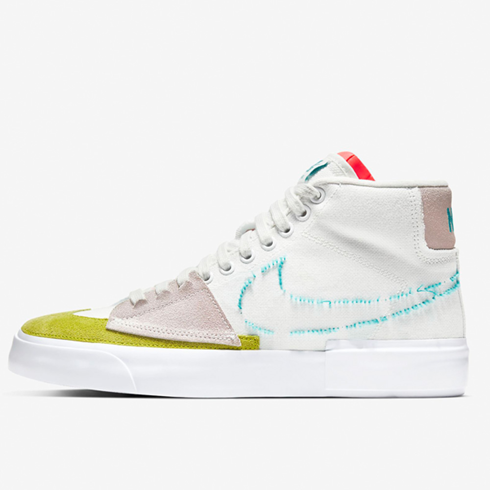 Nike Sb Zoom Blazer Mid Edge Sneaker Weiss Meinsportline De