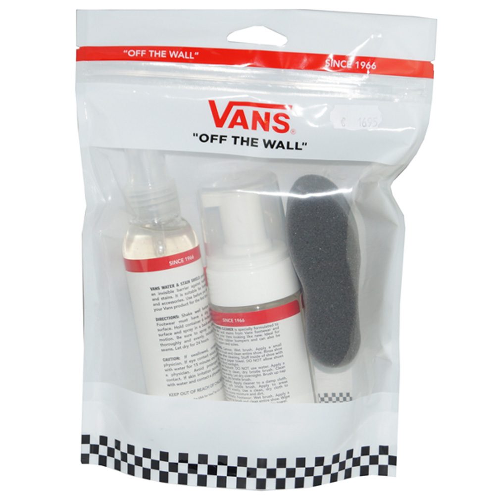 Vans Shoe Care Reiniger und Pflege Set 3 teilig