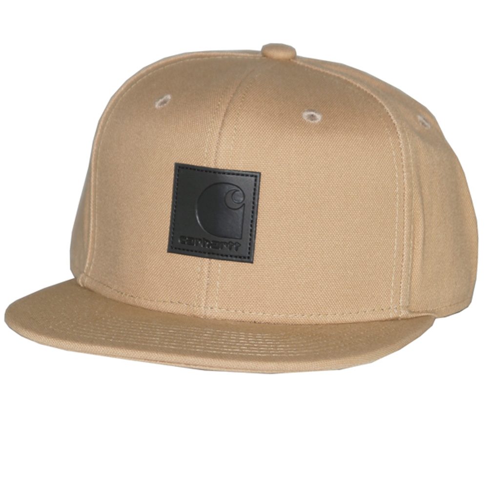 Carhartt WIP Logo Snapback Cap braun