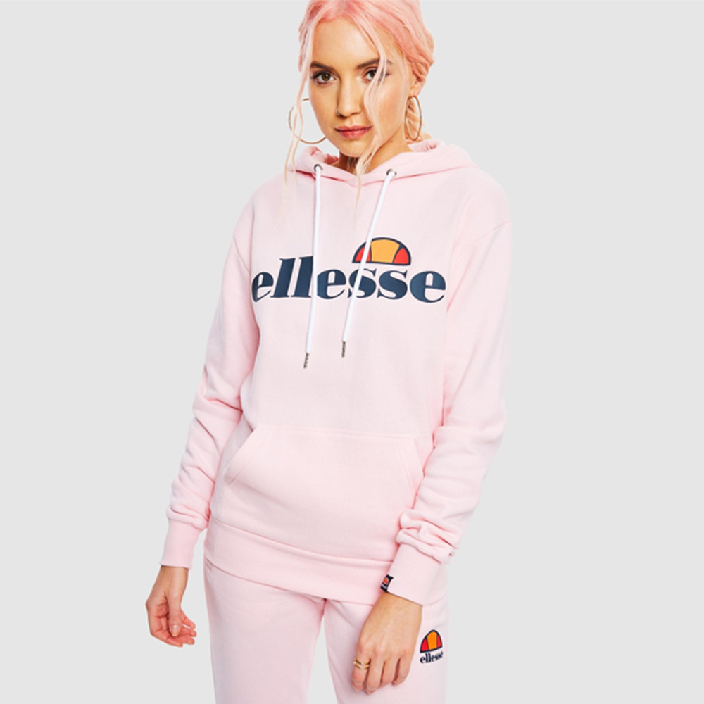 Ellesse Torices Hoodie Damen Kapuzenpullover rosa meinsportline