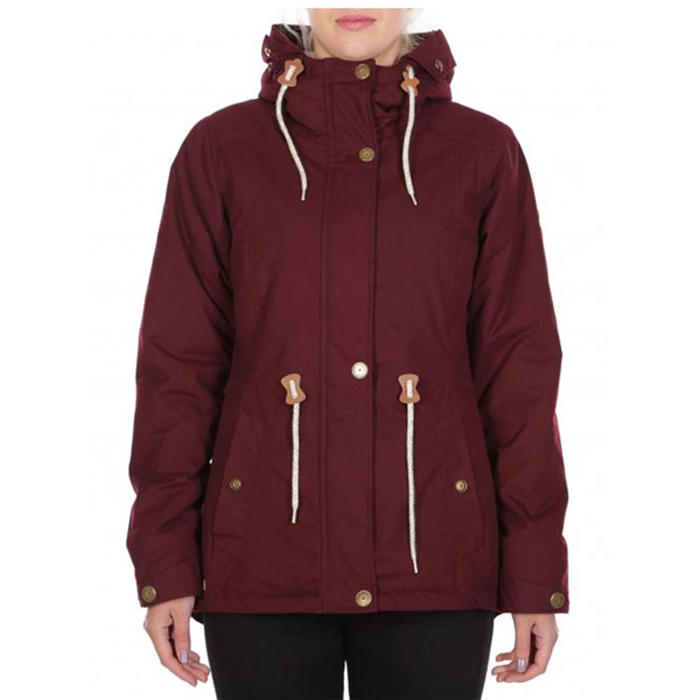 Iriedaily Hopi Kishory Jacke Damen rot