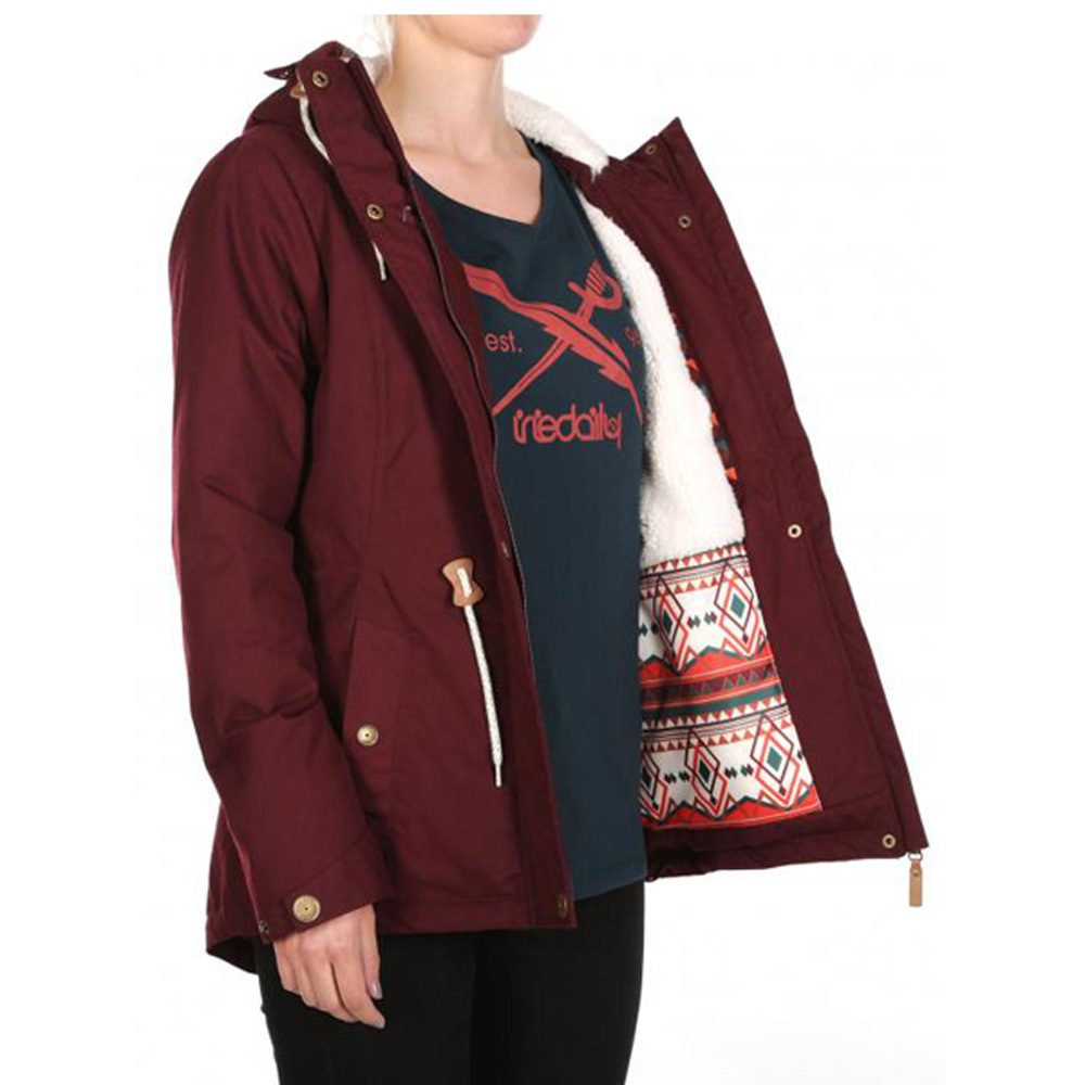 Iriedaily Hopi Kishory Jacke Damen rot