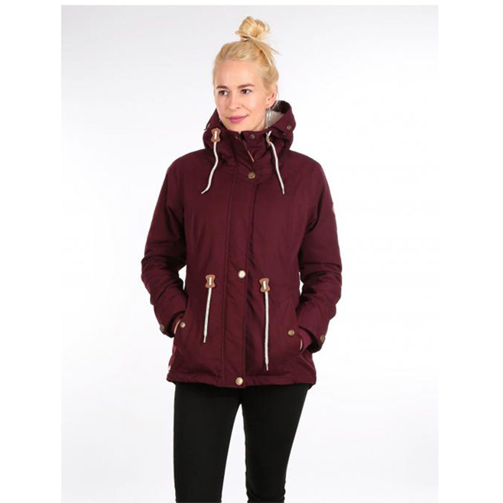 Iriedaily Hopi Kishory Jacke Damen rot