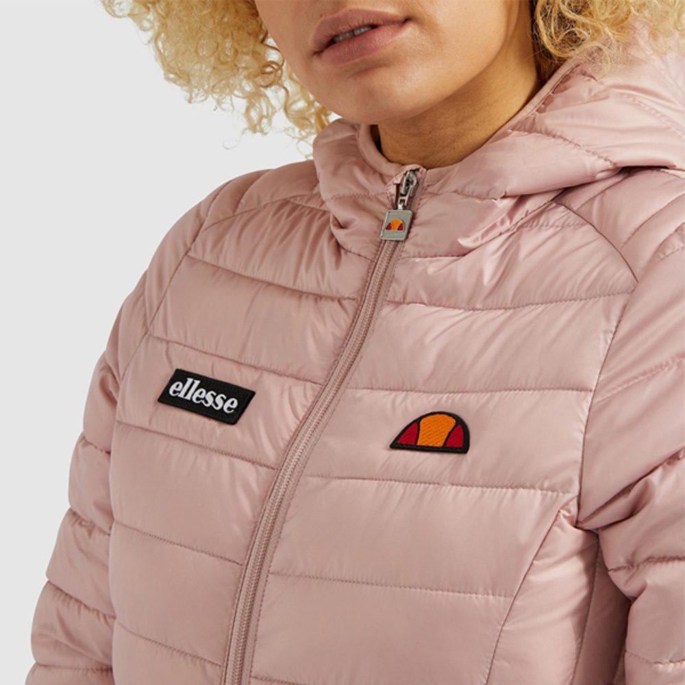 durchgehender YKK Reißverschluss mit Ellesse Logo-Fähnchen