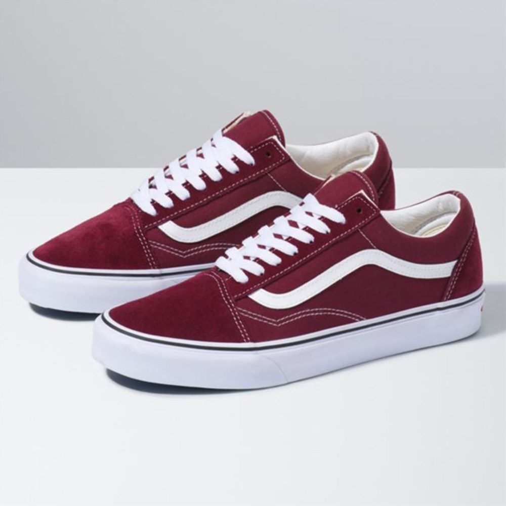 Discipline Goed bom Vans Old Skool port royale Herren Sneaker (rot) - meinsportline.de