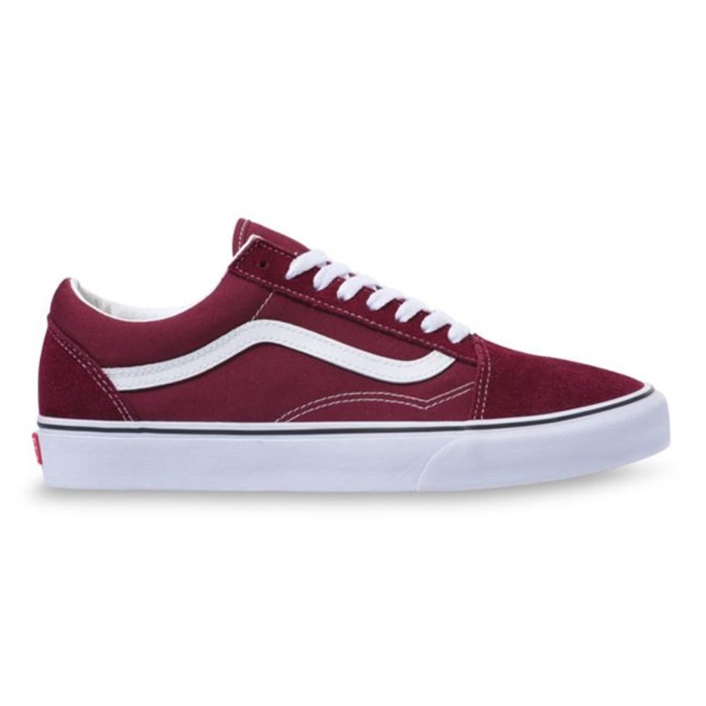 Vans Old Skool port royale Herren Schuhe rot