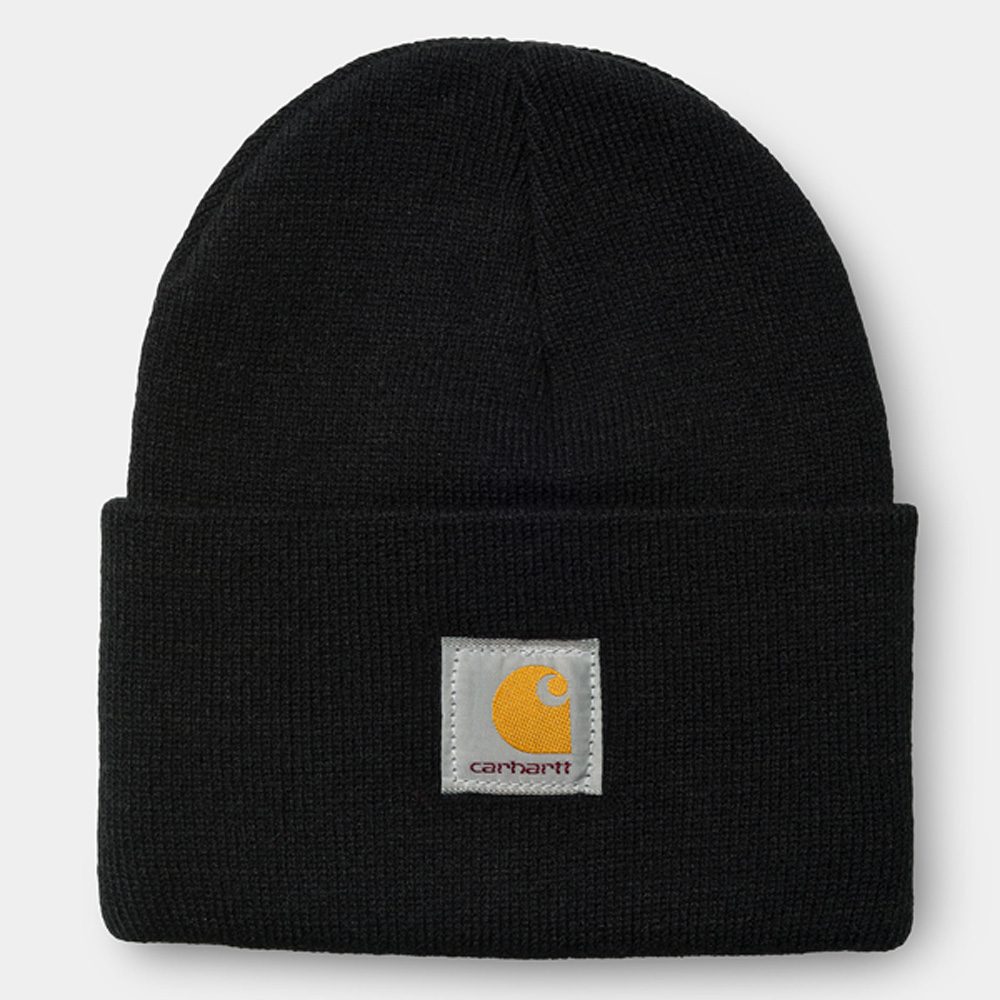 Carhartt WIP Short Watch Hat Beanie acrylic black