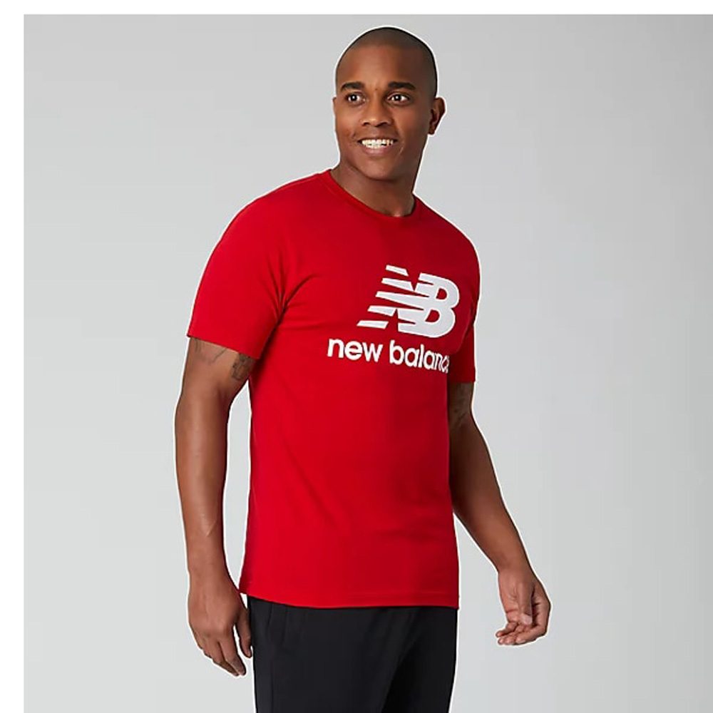 New Balance Essential Stacked Logo T-Shirt