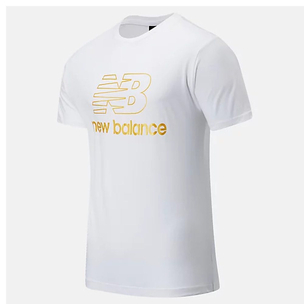 New Balance Athletics Podium T-Shirt Damen weiß