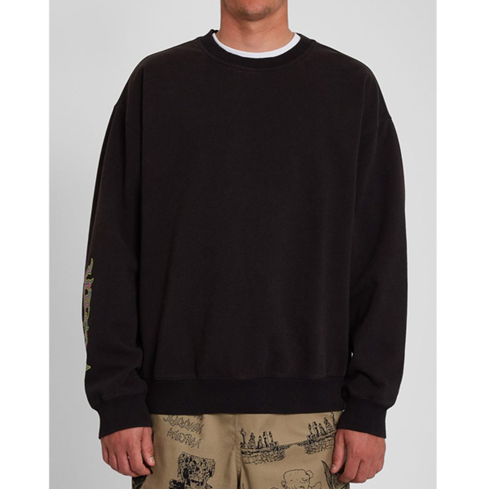 Volcom Black Sounds Sweatshirt Herren