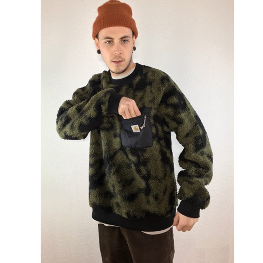 Carhartt WIP Prentis Sweatshirt Herren grün camo