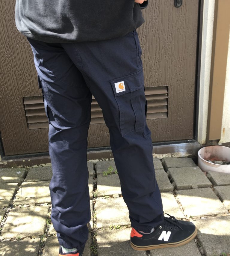 Carhartt WIP Aviation Cargo Hose Ripstop (blau)