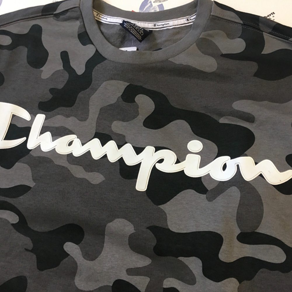 Champion Pullover Herren grau/camouflage
