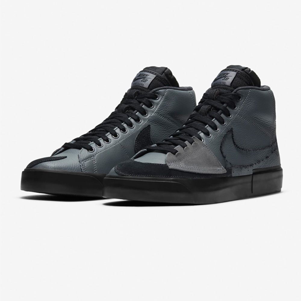 Nike SB Zoom Blazer Mid Vintage Sneaker gr.47 5 grau schwarz meinsportline