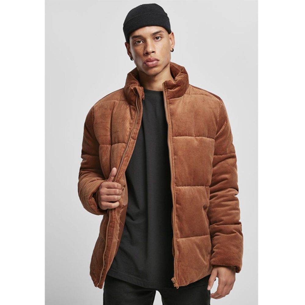 Urban Classics Boxy Corduroy Puffer Herren Cordjacke