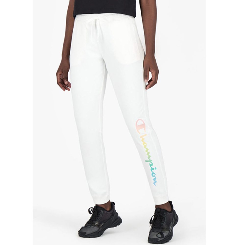 Champion Jogginghose mit regenbogenfarbenem Printlogo