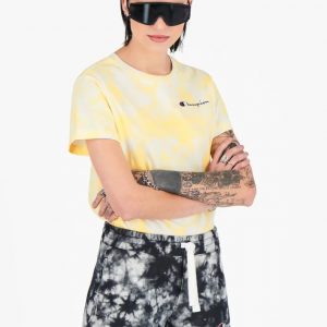 Champion Damen digitalem Batik-Print T-Shirt